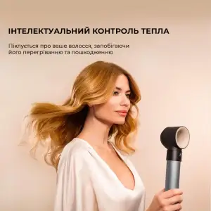 Стайлер CECOTEC Bamba Ceramic Care AirGlam Aluminum (CCTC-03467) UA