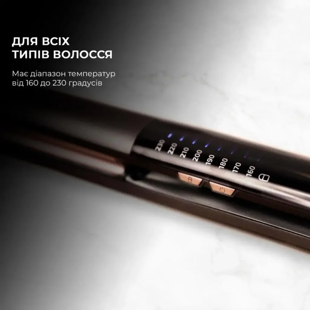 Щипці для волосся CECOTEC RitualCare 1200 HidraProtect Titanium Ion Touch (CCTC-03405) UA
