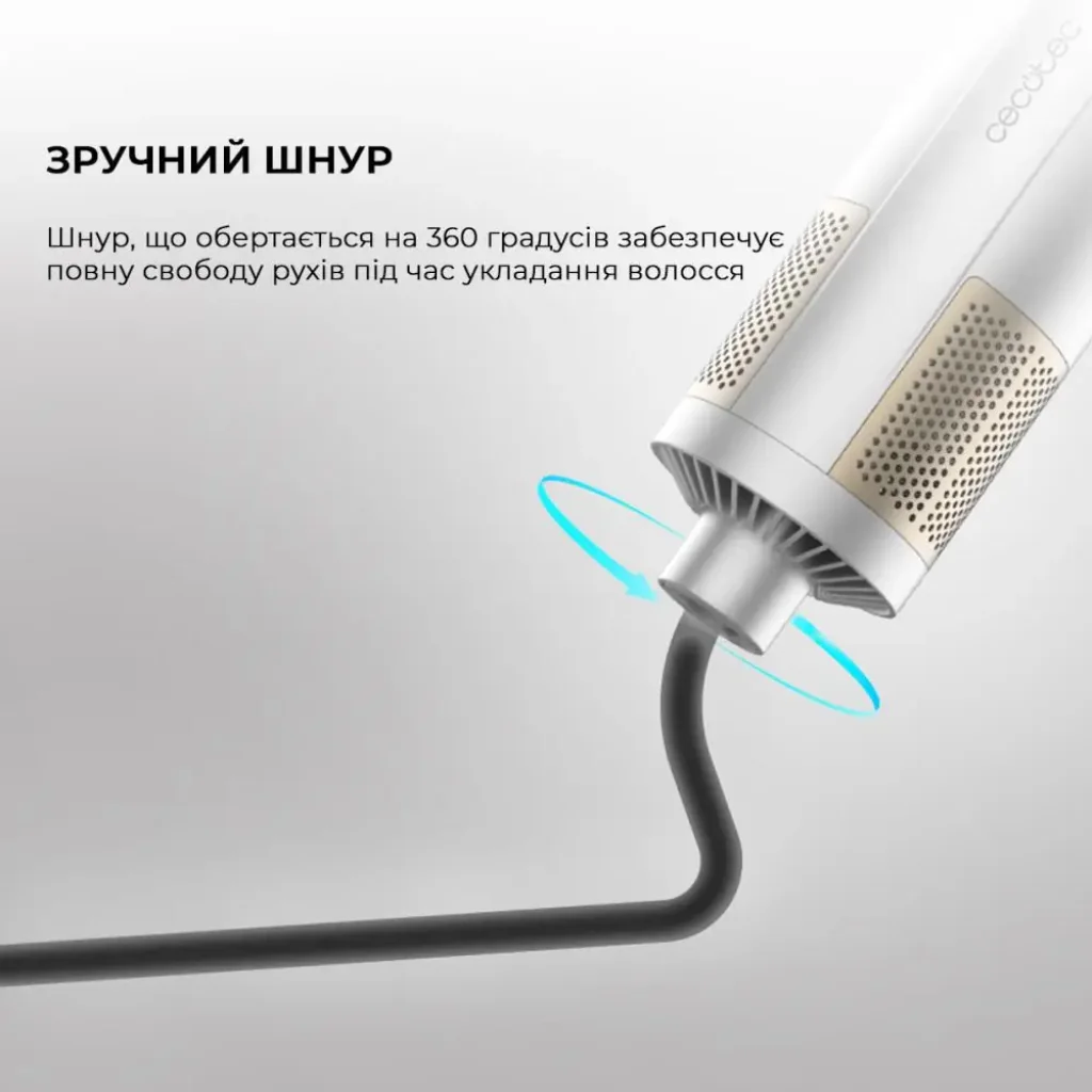 Фен-щітка CECOTEC CeramicCare 6in1 Gyro (CCTC-01000) UA