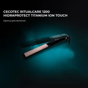 Щипці для волосся CECOTEC RitualCare 1200 HidraProtect Titanium Ion Touch (CCTC-03405) UA