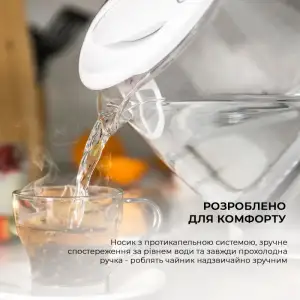 Електрочайник CECOTEC ThermoSense 350 Clear (CCTC-01510) UA