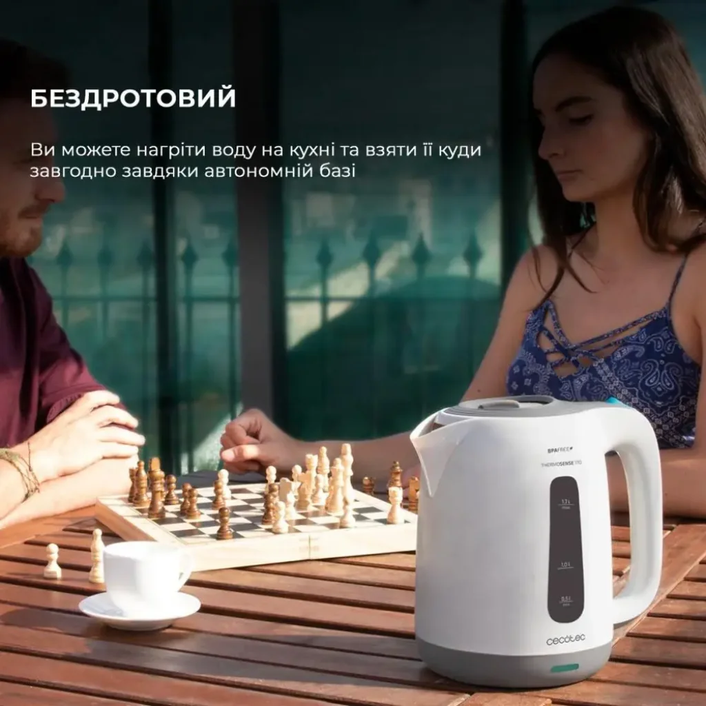 Електрочайник CECOTEC ThermoSense 170 (CCTC-01516) UA
