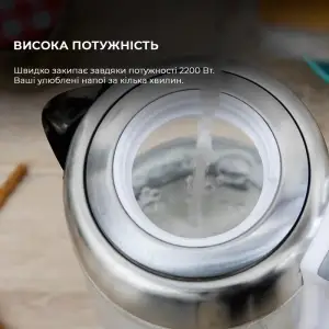 Електрочайник CECOTEC ThermoSense 370 Clear UA