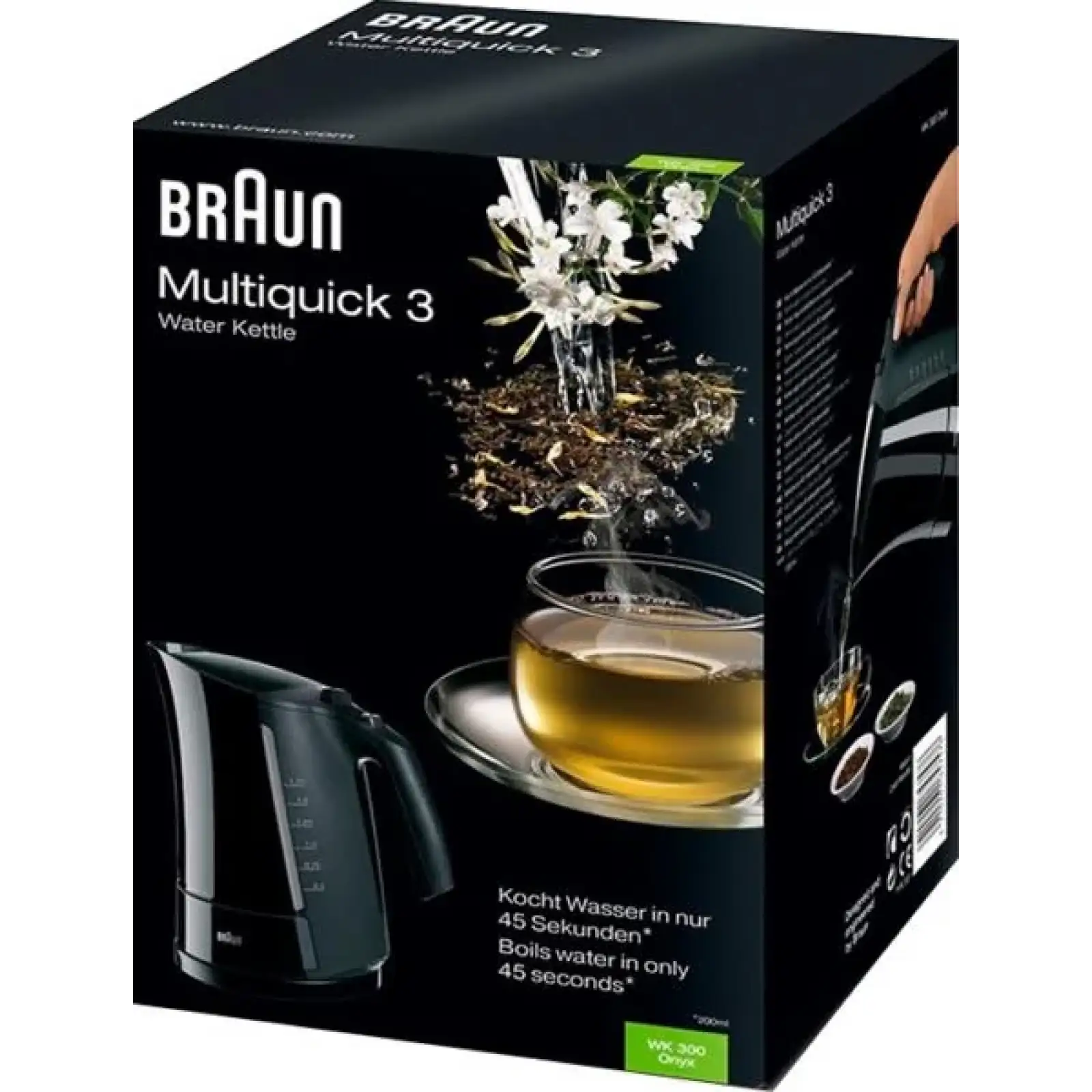 Електрочайник BRAUN WK 300 Multi Onyx UA