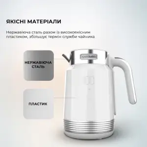 Електрочайник CECOTEC ThermoSense 600 Touch White UA