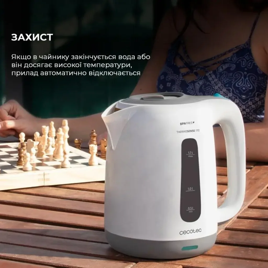 Електрочайник CECOTEC ThermoSense 170 (CCTC-01516) UA
