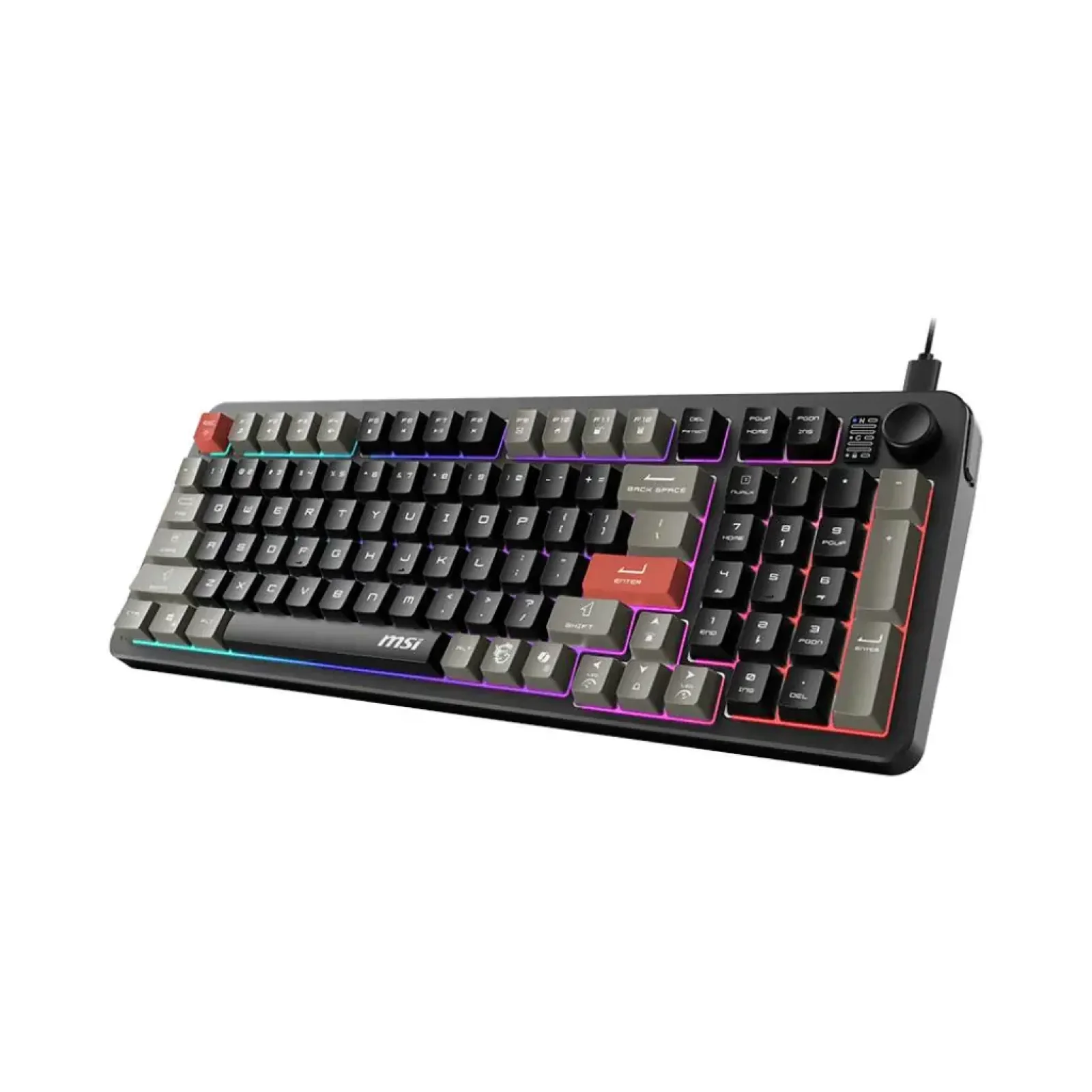 Клавіатура GAMING BLACK UA FORGE GK110 UA MSI UA