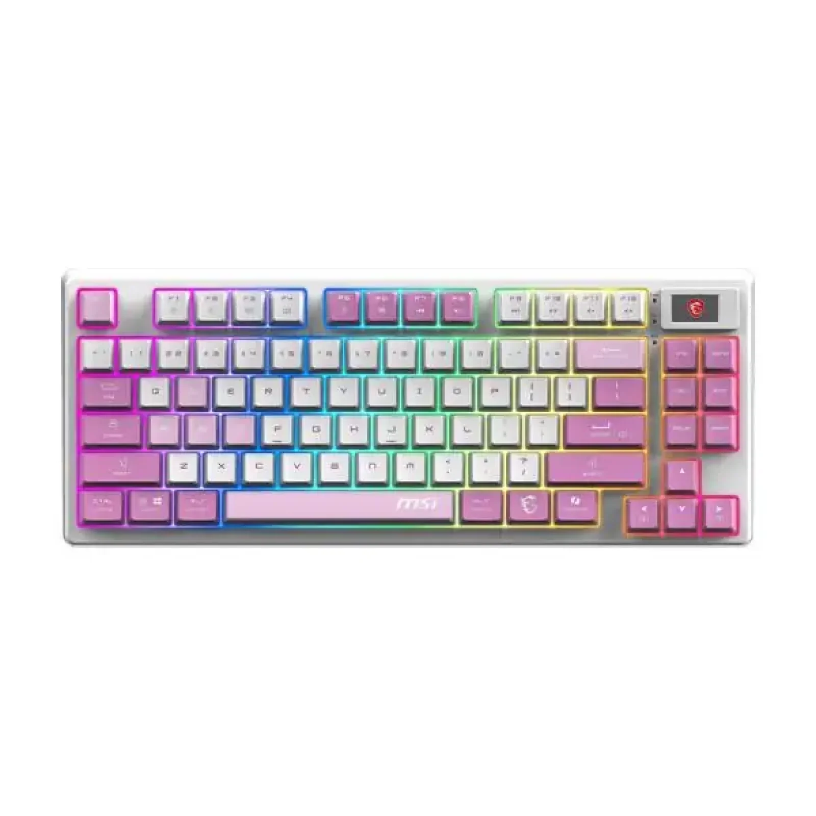 Клавіатура GAMING VIOLET UA FORGE GK600 TKL W VIOLET MSI (FORGEGK600 TKL W VIOLETUA) UA