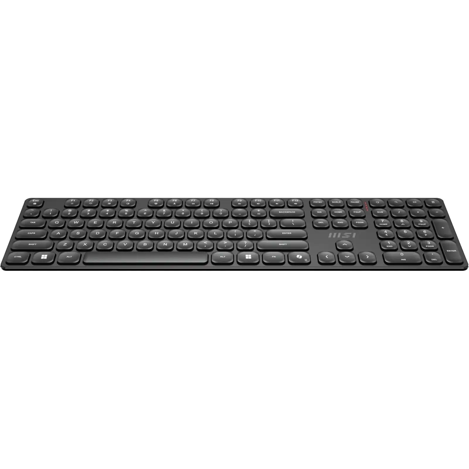 Комплект бездротовий клавіатура + миша MSI K210, чорний (FORGE K210 W COMBO UA) UA