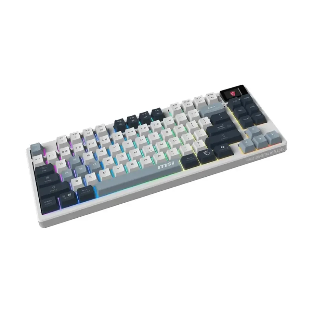 Клавіатура GAMING WHITE UA FORGE GK600 TKL MSI (FORGE GK600 TKL W SKY UA) UA