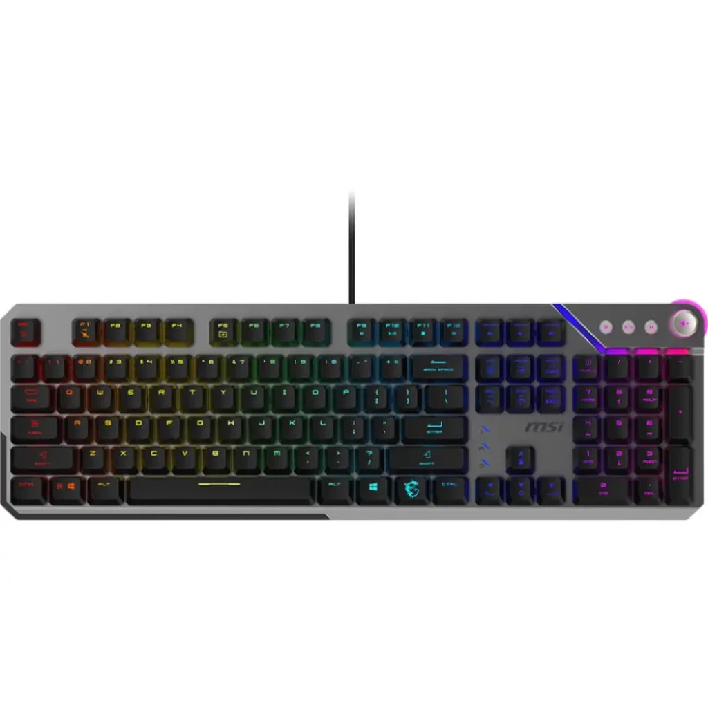 Клавіатура GAMING BLACK UA STRIKE 600 SILENT UA MSI UA