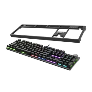 Клавіатура ігрова MSI FORGE GK320 UA Red Switches чорна (FORGE GK320 RED UA) UA