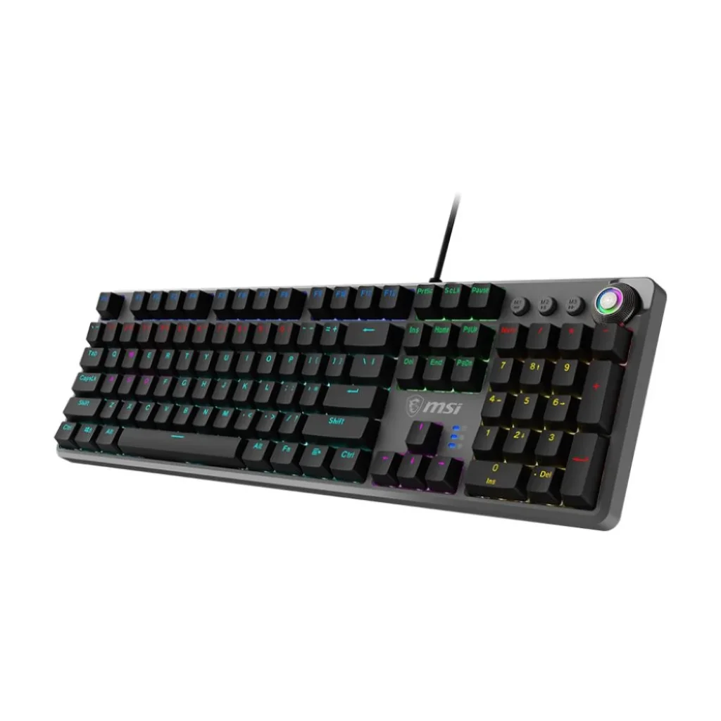 Клавіатура GAMING BLACK UA FORGE GK310 RED MSI UA