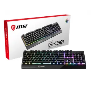 Клавиатура GAMING BLACK RUS VIGOR GK30 RU MSI UA