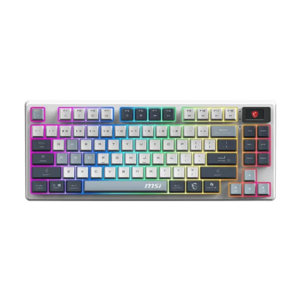 Клавіатура GAMING WHITE UA FORGE GK600 TKL MSI (FORGE GK600 TKL W SKY UA) UA