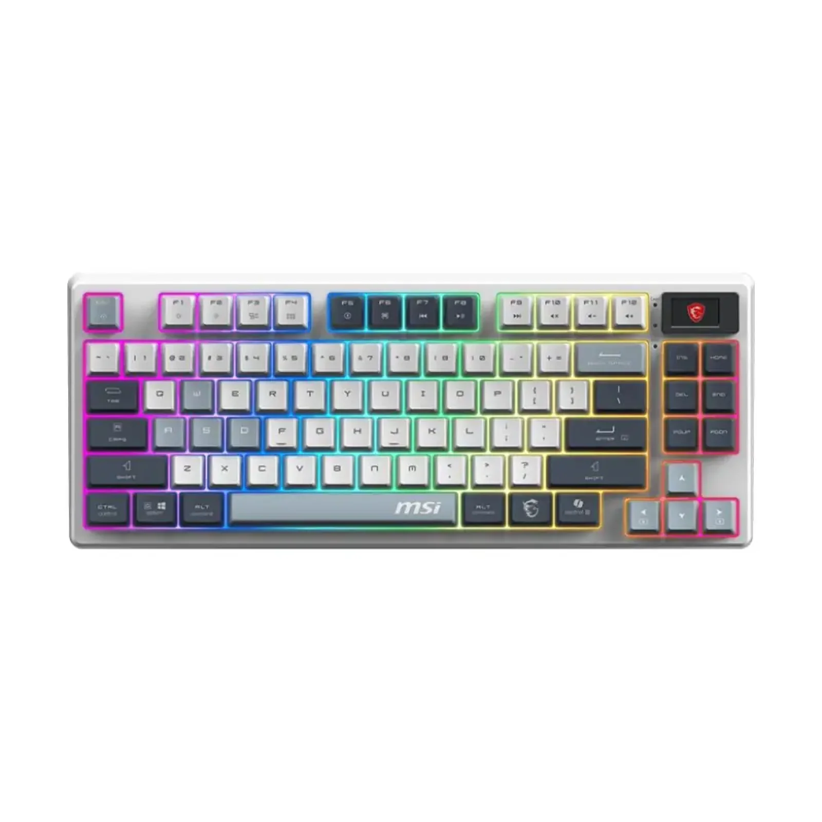 Клавіатура GAMING WHITE UA FORGE GK600 TKL MSI (FORGE GK600 TKL W SKY UA) UA
