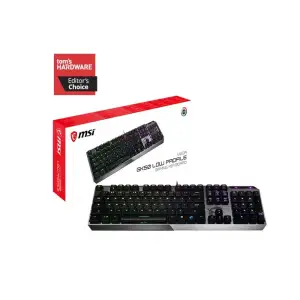 Клавіатура GAMING BLACK UA VIGOR GK50 LOW PROFILE UA MSI UA
