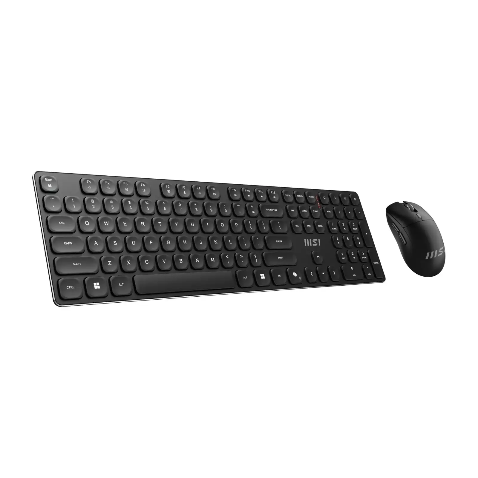 Комплект бездротовий клавіатура + миша MSI K210, чорний (FORGE K210 W COMBO UA) UA