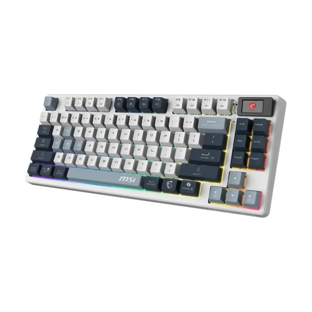 Клавіатура GAMING WHITE UA FORGE GK600 TKL MSI (FORGE GK600 TKL W SKY UA) UA