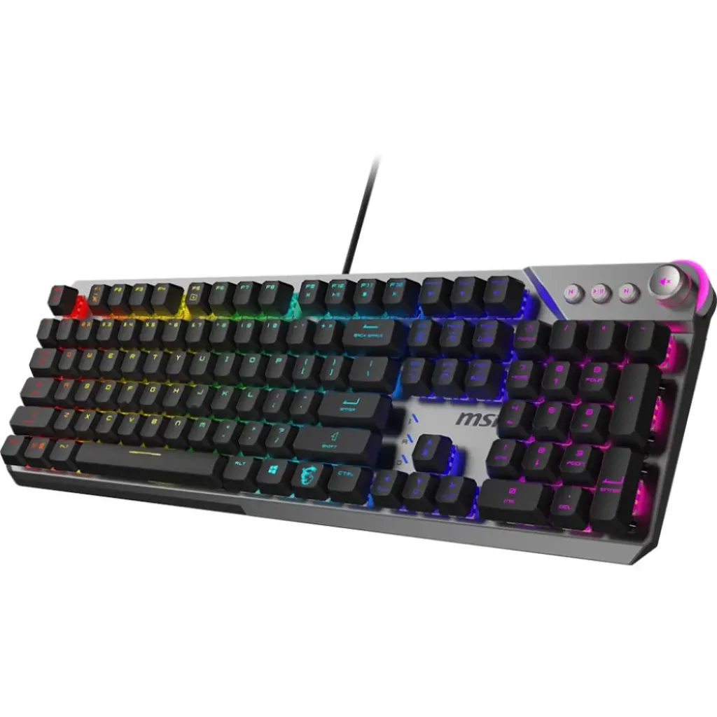 Клавіатура GAMING BLACK UA STRIKE 600 SILENT UA MSI UA