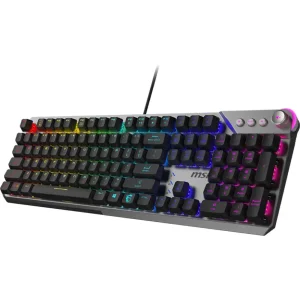 Клавіатура GAMING BLACK UA STRIKE 600 SILENT UA MSI UA