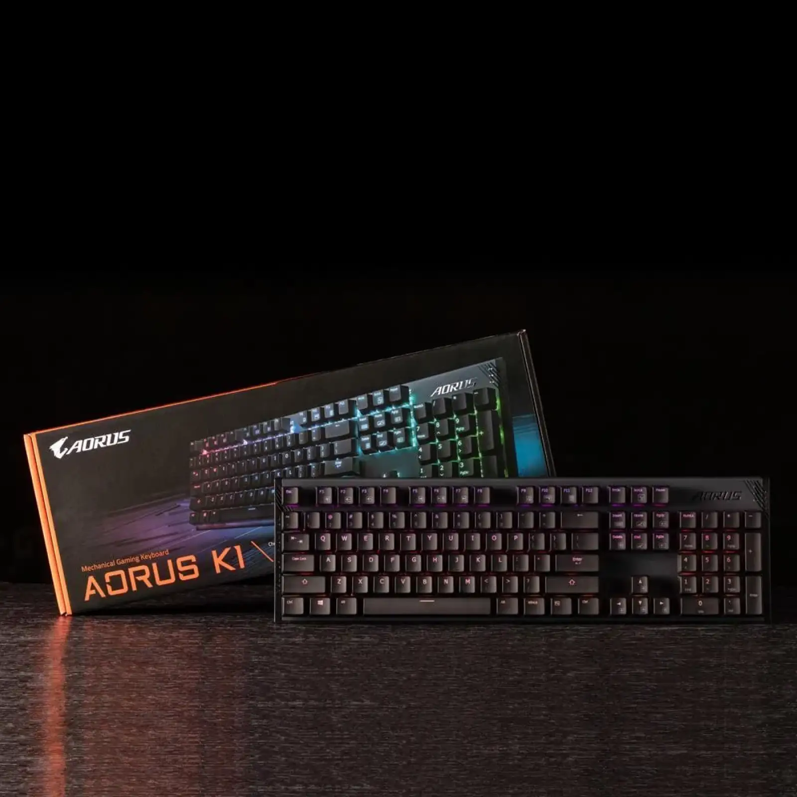 Клавіатура USB RUS AORUS K1 GIGABYTE UA