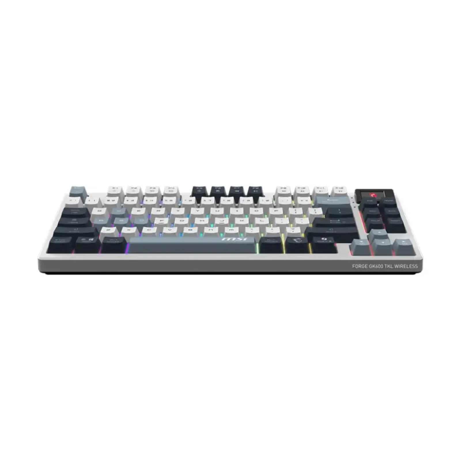 Клавіатура GAMING WHITE UA FORGE GK600 TKL MSI (FORGE GK600 TKL W SKY UA) UA