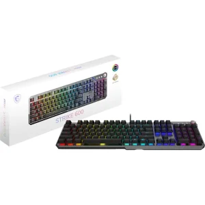Клавіатура GAMING BLACK UA STRIKE 600 SILENT UA MSI UA