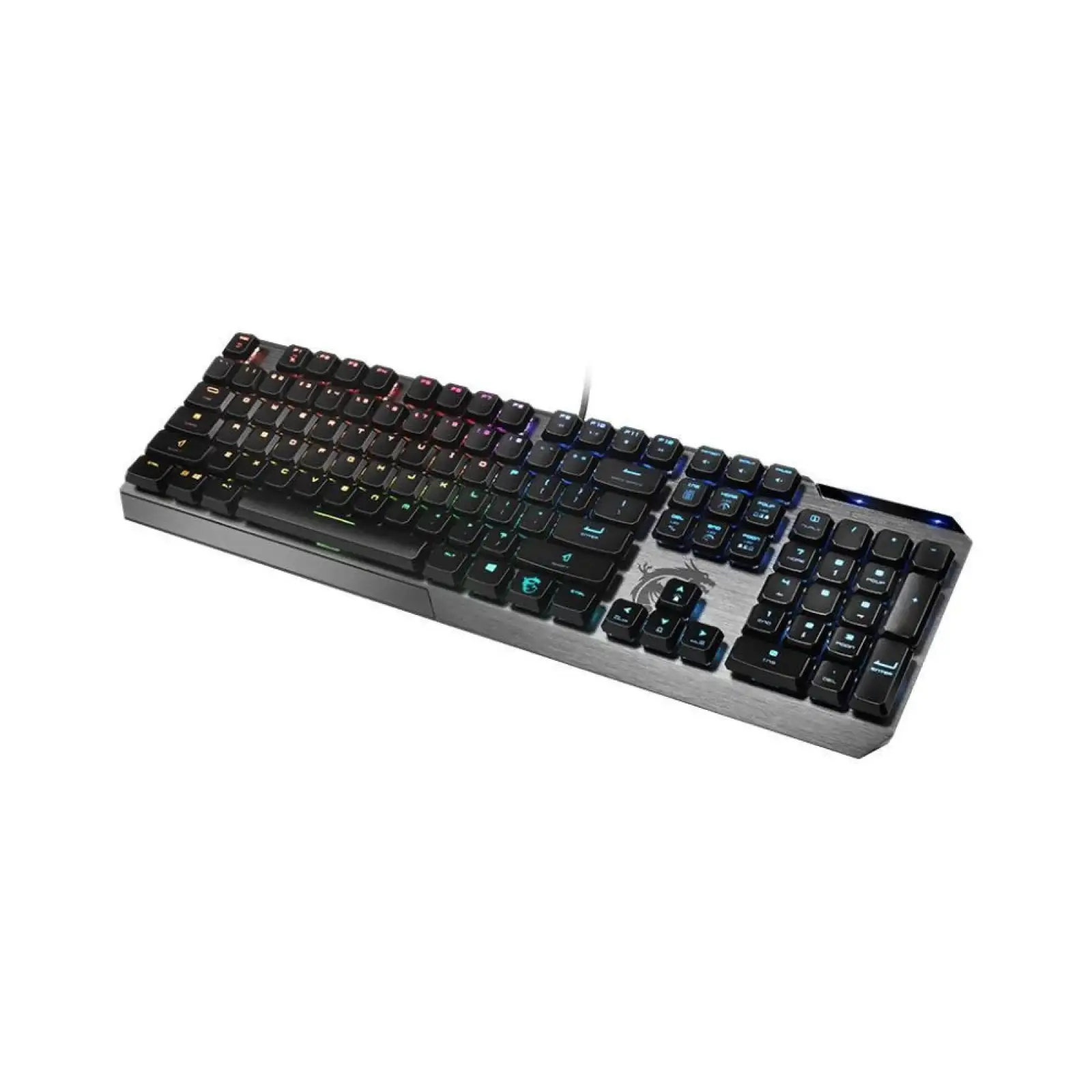 Клавіатура GAMING BLACK ENG VIGOR GK50 LOW PROFILE TKL MSI UA