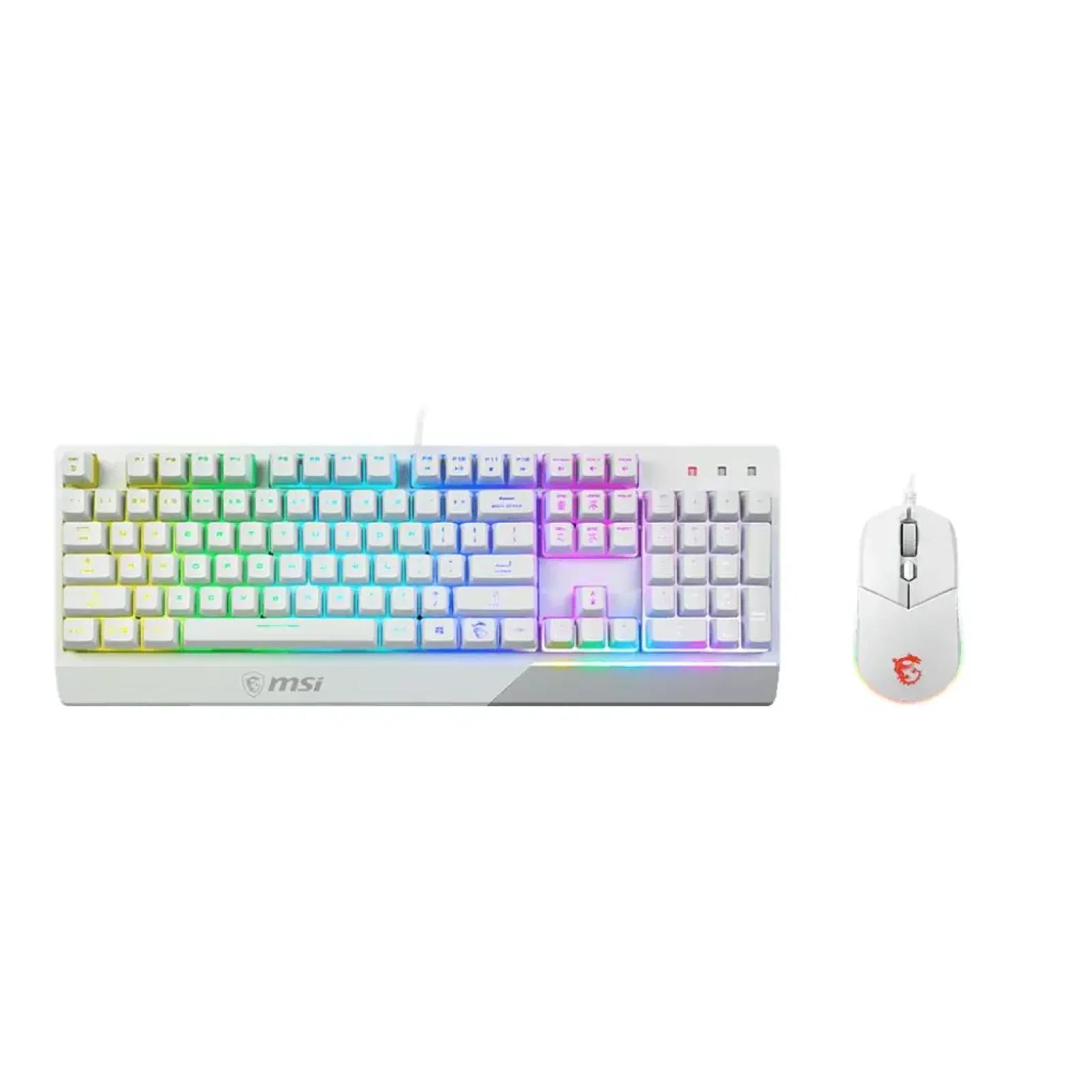 Клавіатура + миша VIGOR GK30 COMBO WHITE UA MSI UA
