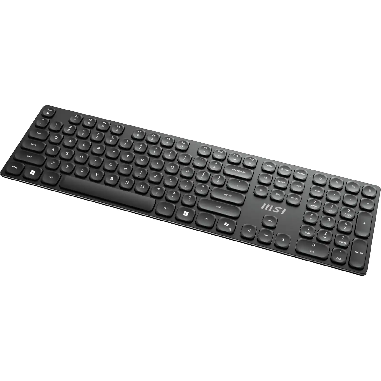 Комплект бездротовий клавіатура + миша MSI K210, чорний (FORGE K210 W COMBO UA) UA