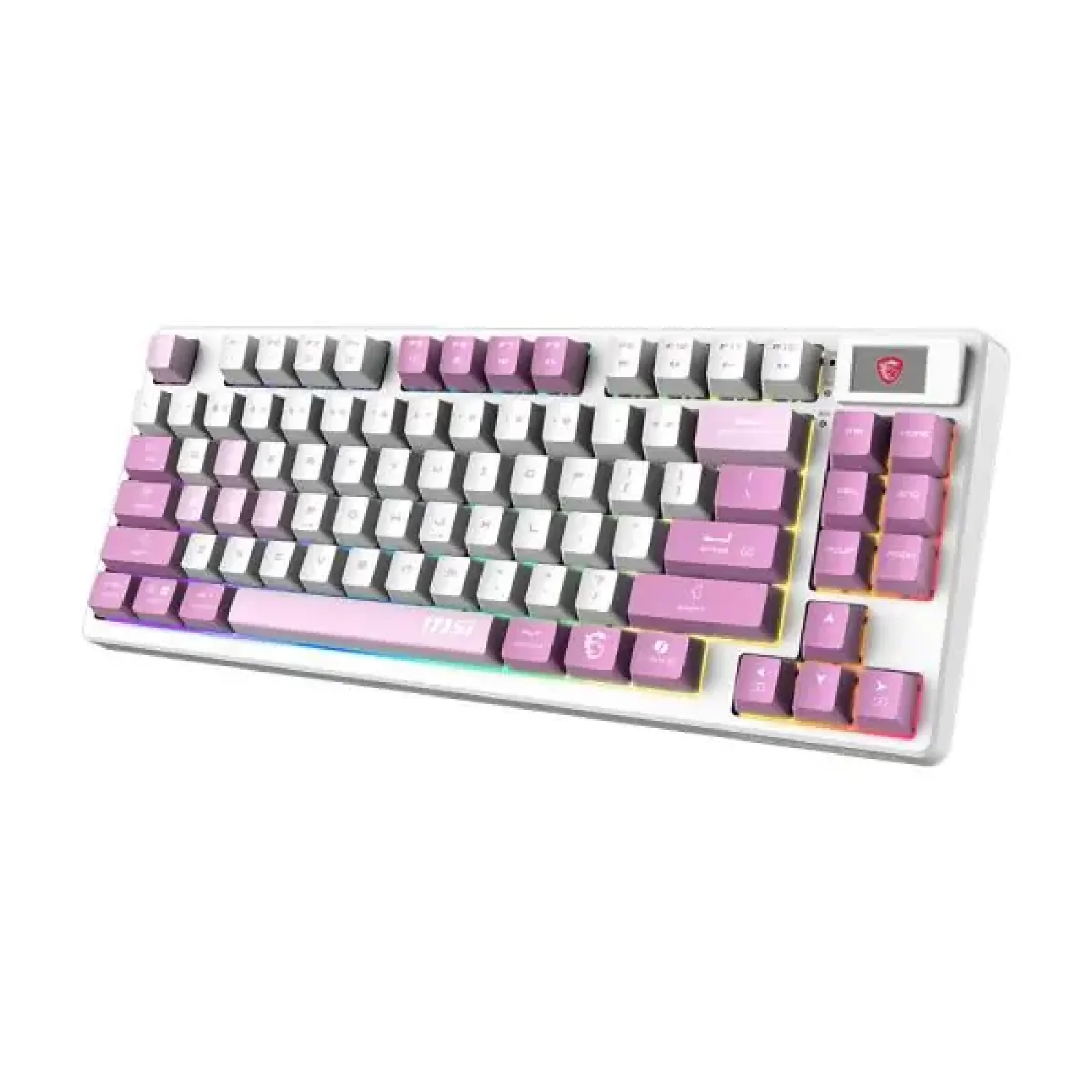 Клавіатура GAMING VIOLET UA FORGE GK600 TKL W VIOLET MSI (FORGEGK600 TKL W VIOLETUA) UA