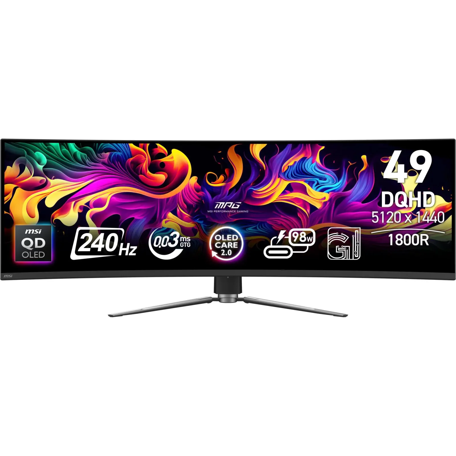Монитор MSI MPG 491CQPX QD-OLED UA