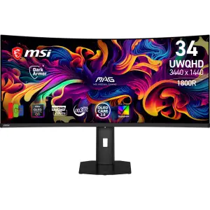 Монітор 34" MAG 341CQP QD-OLED X28 MSI UA