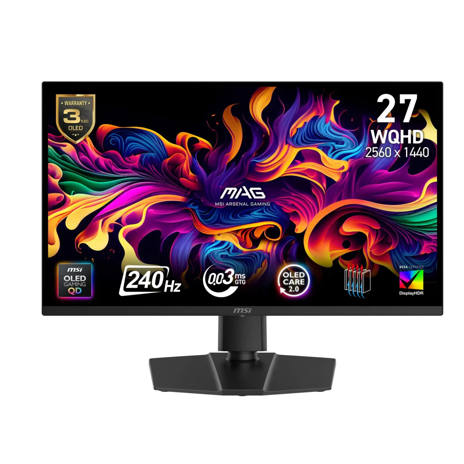 Монітор MSI MAG 271QP QD-OLED X24 UA
