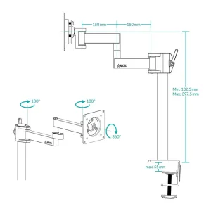 Кріплення для монітора ARM X1 AEMNT00061A ARCTIC UA