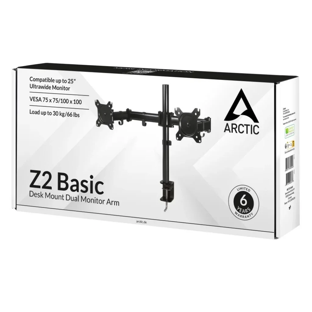Кріплення для монітора ARM Z2 BASIC DUAL AEMNT00040A ARCTIC UA