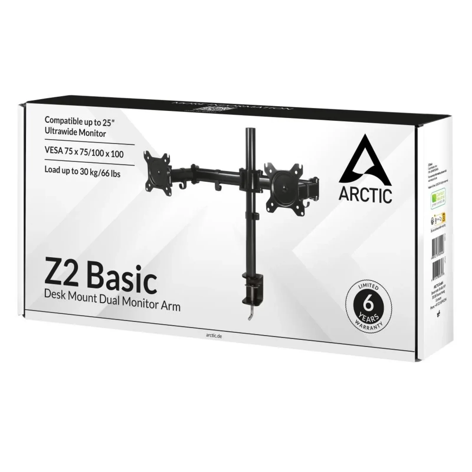 Кріплення для монітора ARM Z2 BASIC DUAL AEMNT00040A ARCTIC UA