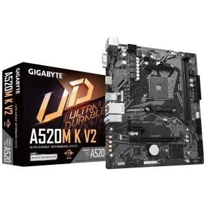 Материнська плата AMD A520 SAM4 MATX A520M K V2 1.1 GIGABYTE UA