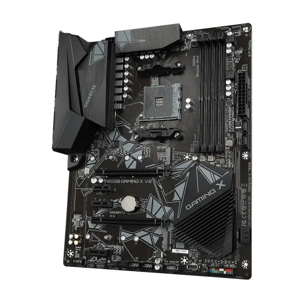 Материнська плата AMD B550 SAM4 ATX B550 GAMING X V2 1.3 GIGABYTE UA