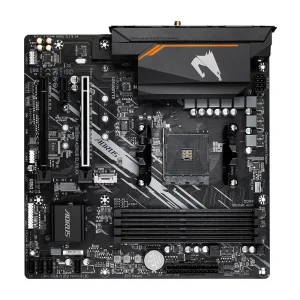 Материнська плата AMD B550 SAM5 MATX B550M AORUS ELITE AX GIGABYTE (B550M AORUS ELITE AX 1.3) UA