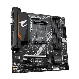 Материнська плата AMD B550 SAM5 MATX B550M AORUS ELITE AX GIGABYTE (B550M AORUS ELITE AX 1.3) UA