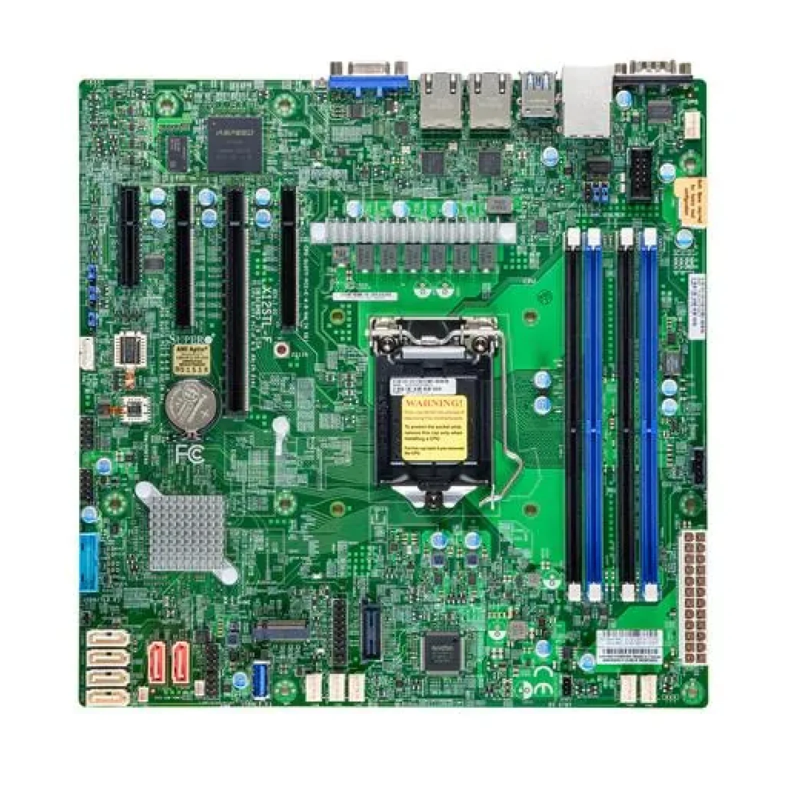 Материнська плата C252 MATX MBD-X12STL-F-O SUPERMICRO UA