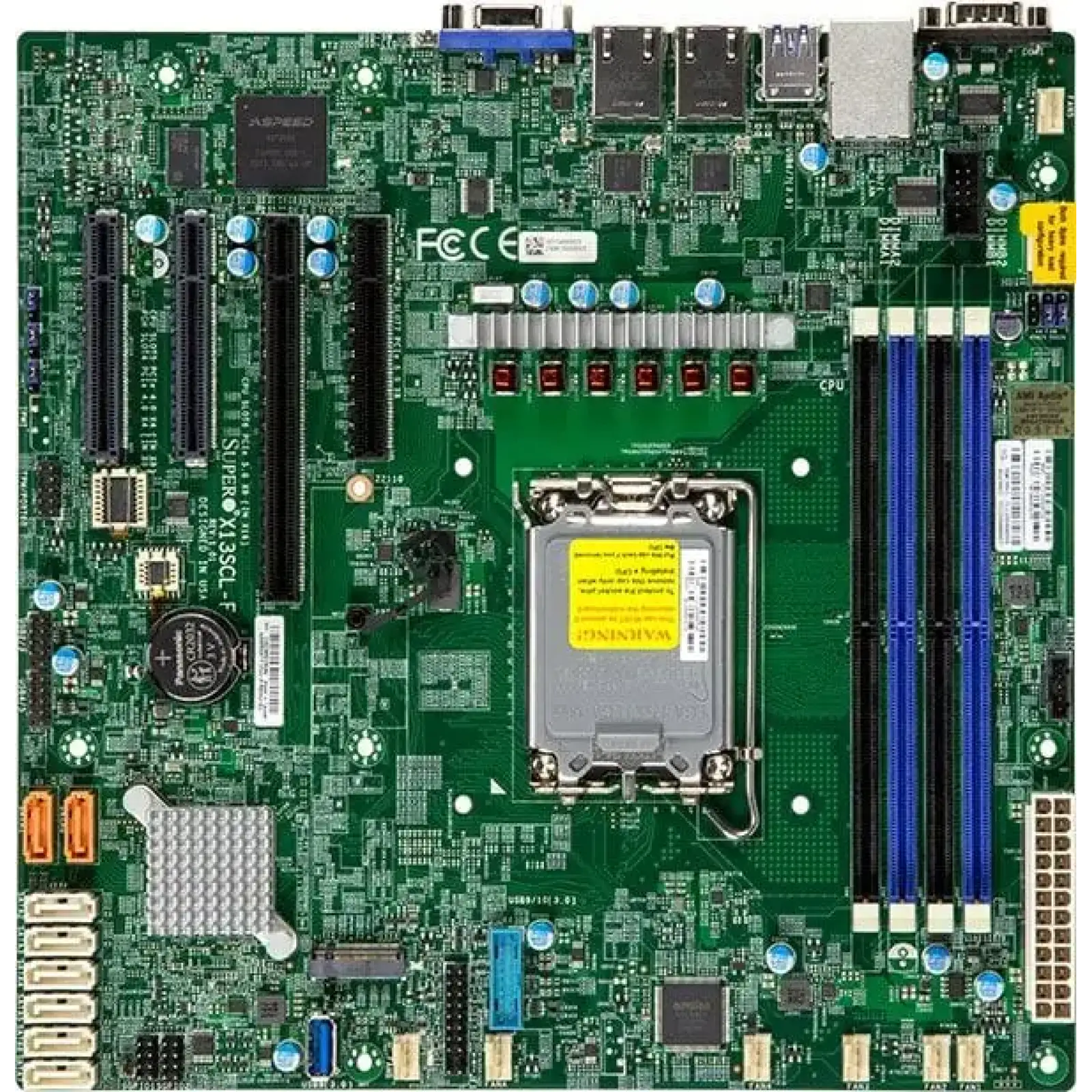 Материнская плата Supermicro X13SCL-F C262 (MBD-X13SCL-F-B) UA