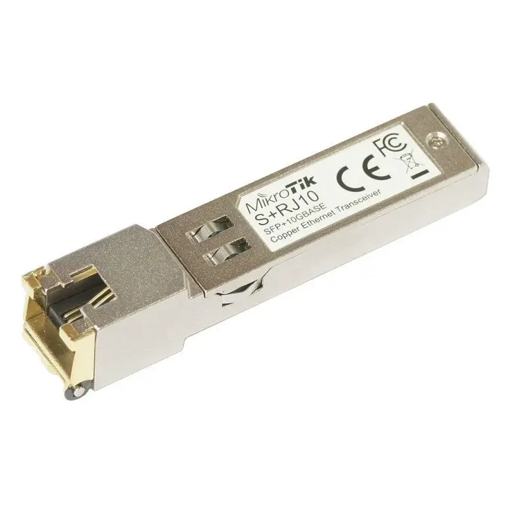 Мережевий адаптер (SFP+модуль) S+RJ10 MIKROTIK UA