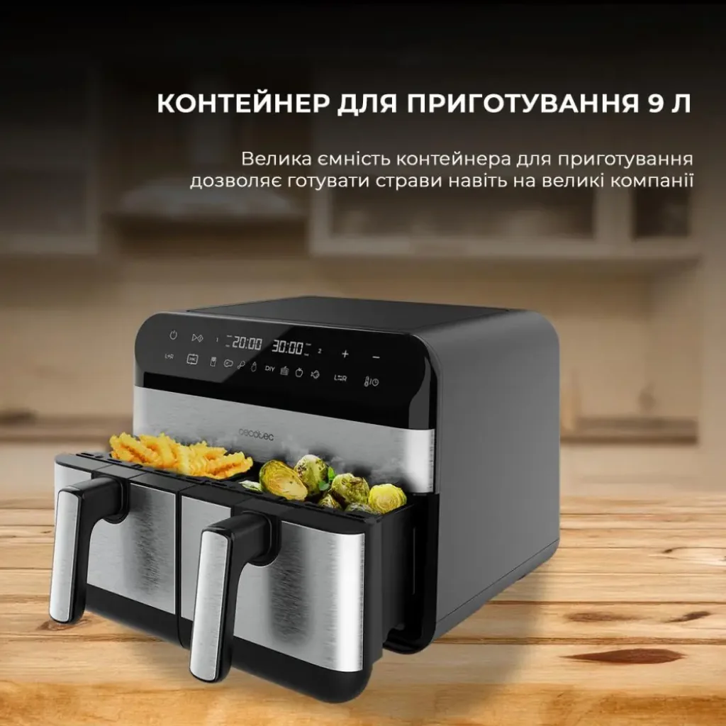 Мультипіч CECOTEC Cecofry Advance 9000 Inox (CCTC-03489) UA