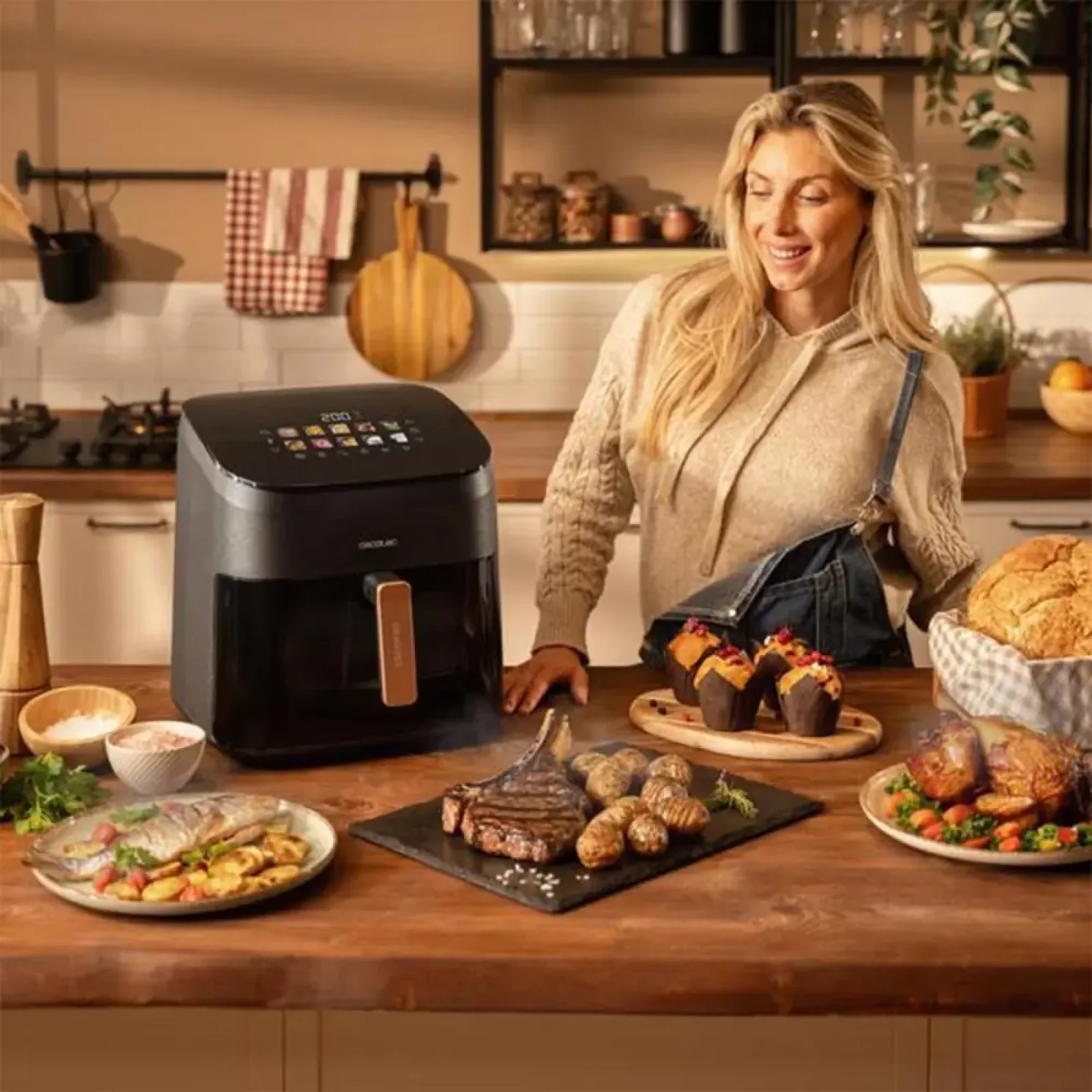 Мультипіч CECOTEC Cecofry&Grill Smokin 8500 (A01 EU01 101136) UA