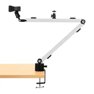 Пантограф для мікрофону Streamplify MOUNT ARM-MIC, білий (SPOM-MA1MCL1.21) UA