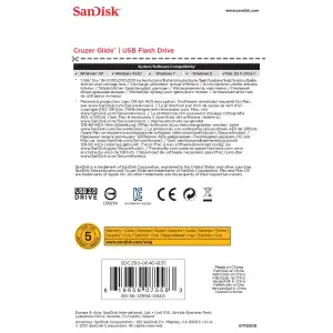 Флеш-пам'ять (накопичувач USB) USB2 64GB SDCZ60-064G-B35 SANDISK UA