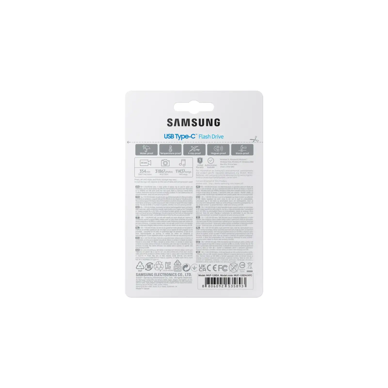 Флеш-пам'ять (накопичувач USB) USB3.2 128GB MUF-128DA/APC SAMSUNG UA